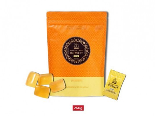 Kẹo Hồng Sâm KGC Renesse Không Đường 240g 